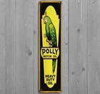 Polly Motor Oil 18" x 4" Vintage Novelty Metal Sign USA Made New!