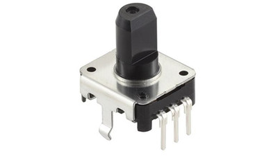 5x ALPS EC12E Encoder 24 Rastungen, 24 Impulse/Umdrehung D-Achse vertikal