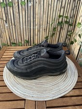 Nike Air Max 97 Triple Black, Größe 42,5, US 9, reflektierend