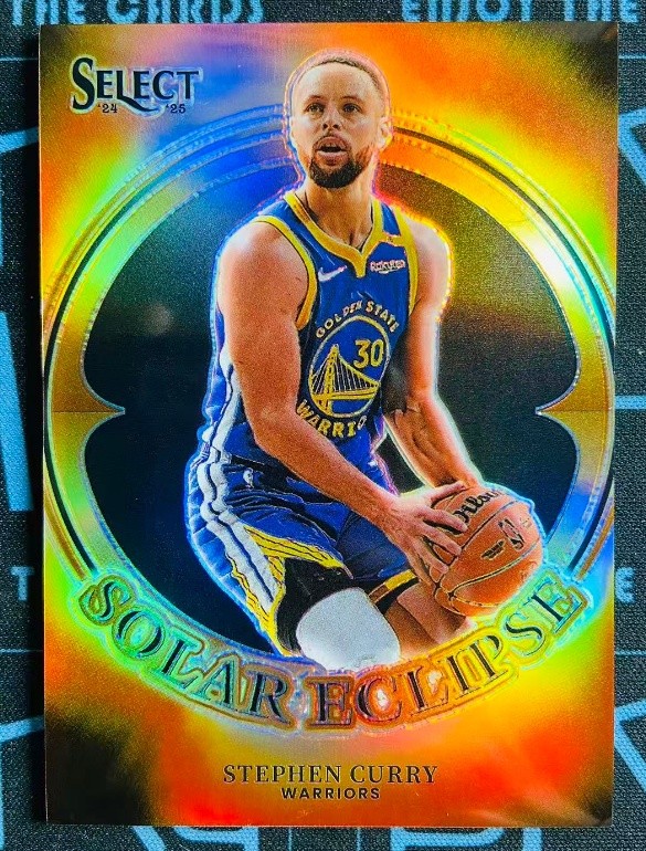 Stephen Curry 2024-25 Panini Select Solar Eclipse Case Hit SSP #10