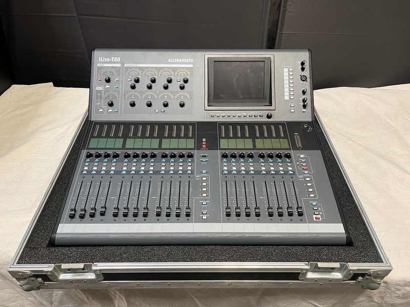 Allen & Heath iLive T80 in a Jan-Al wheeled Case - Local So Cal Pick Up Only