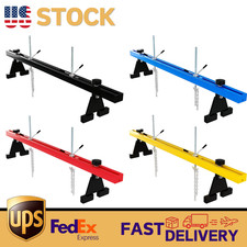 1100lb Engine Support Bar Motor Transverse Bar Lift Holder Dual Hook Cross Hoist