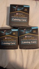 3 Pack Bundle Purina Pro Plan Calming Care Veterinary Supplement 30 Sachets/Box