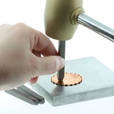 The Beadsmith Steel Bench Block  Flat Anvil Jewelers Tool Solid Metal