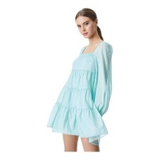 ALICE + OLIVIA Rowen Square Neck Mini Dress