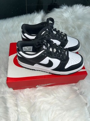 EU Größe 37,5 - Nike Dunk Low Black White *NEU*