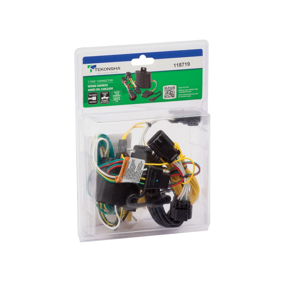 Tekonsha 118719 T один разъем в сборе подходит для 15 16 Promaster City - Изображение 2 из 4