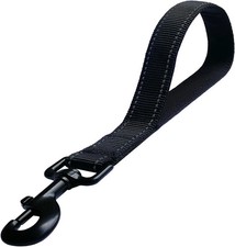 Short Dog Leash - Traffic Padded Handle - Heavy Duty - Short Nylon Dog Lead f