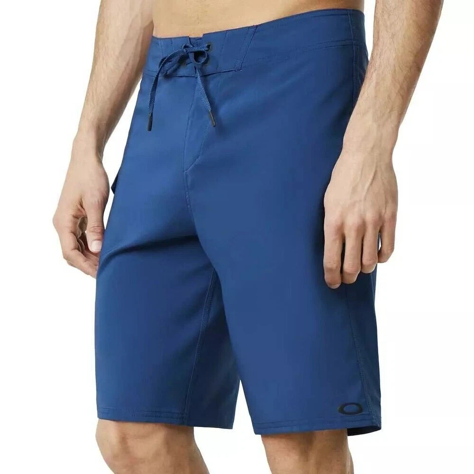 Oakley Hombre Pantalones Cortos Board Playa Sudor Azul Bu7 Talla 32 - Imagen 2 de 4