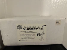 Nazko Sun Shine Nugget - Manual Crank Stone Grist Flour Mill Grain Corn Wheat
