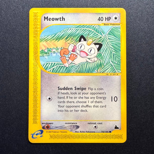 Meowth 78/144 Skyridge Regular