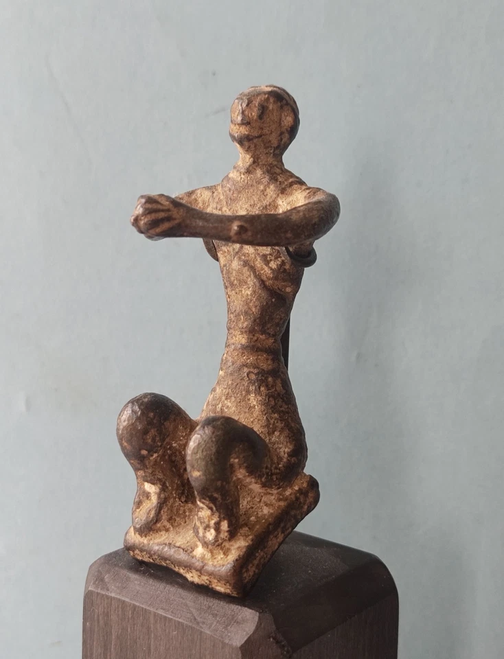 Art Primitif du Népal - Statuette Votive en Bronze - Col. Jean-Luc Cortès - Photo 2/4