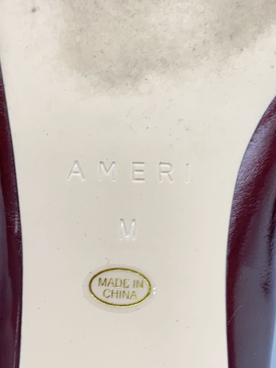 Ameri Heart Motif Pointed Toe Pumps Flat Pumps M … - image 5