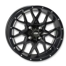 ITP Wheel - Hurricane - 20X6.5" - 4/137 Gloss Black And Machined  2022517546B