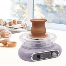 Mini Electric Pottery Wheel Machine Adjustabl...