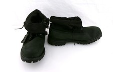 Timberland Shoes Roll Top Black Men Boots Size 10.5