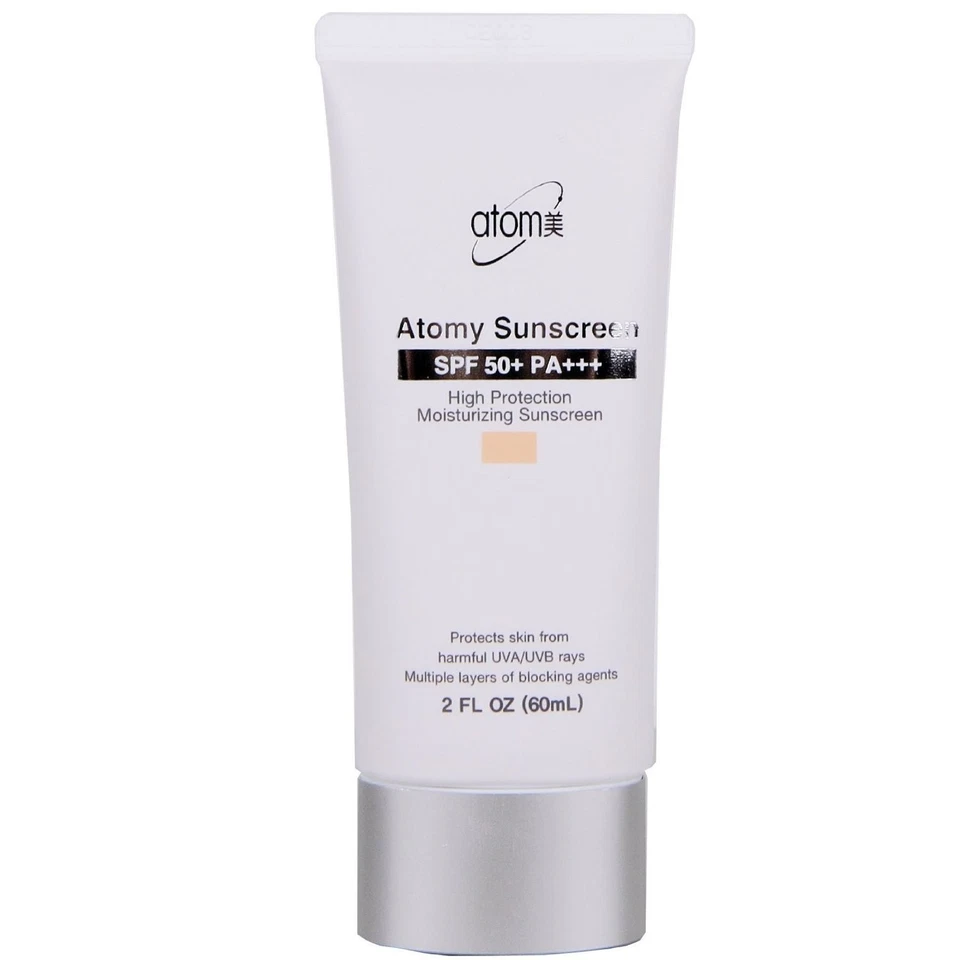 Crema solar ATOMY 60 ml beige SPF50+ PA+++ Foto 2 de 3