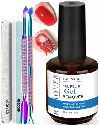 Gel Nail Polish Remover,Gel Remover for Nails No Need to Soak or Wrap, Quickly R
