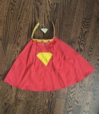 Superman Krypto Dog Pet Red Cape Dog Halloween Supergirl doucement utilisé taille S