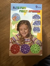 9pcs Math Facts Fidget Spinners Multiplication Game Educational Toy