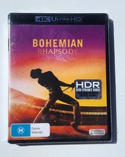 Bohemian Rhapsody 4K Ultra HD Blu-ray HDR Drama Movie M Rami Malek Sealed