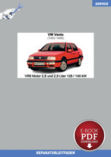 Ebook VW Vento (1992-1998) Reparatur VR6 Motor 2,8 und 2,9 Liter 174 / 190 PS