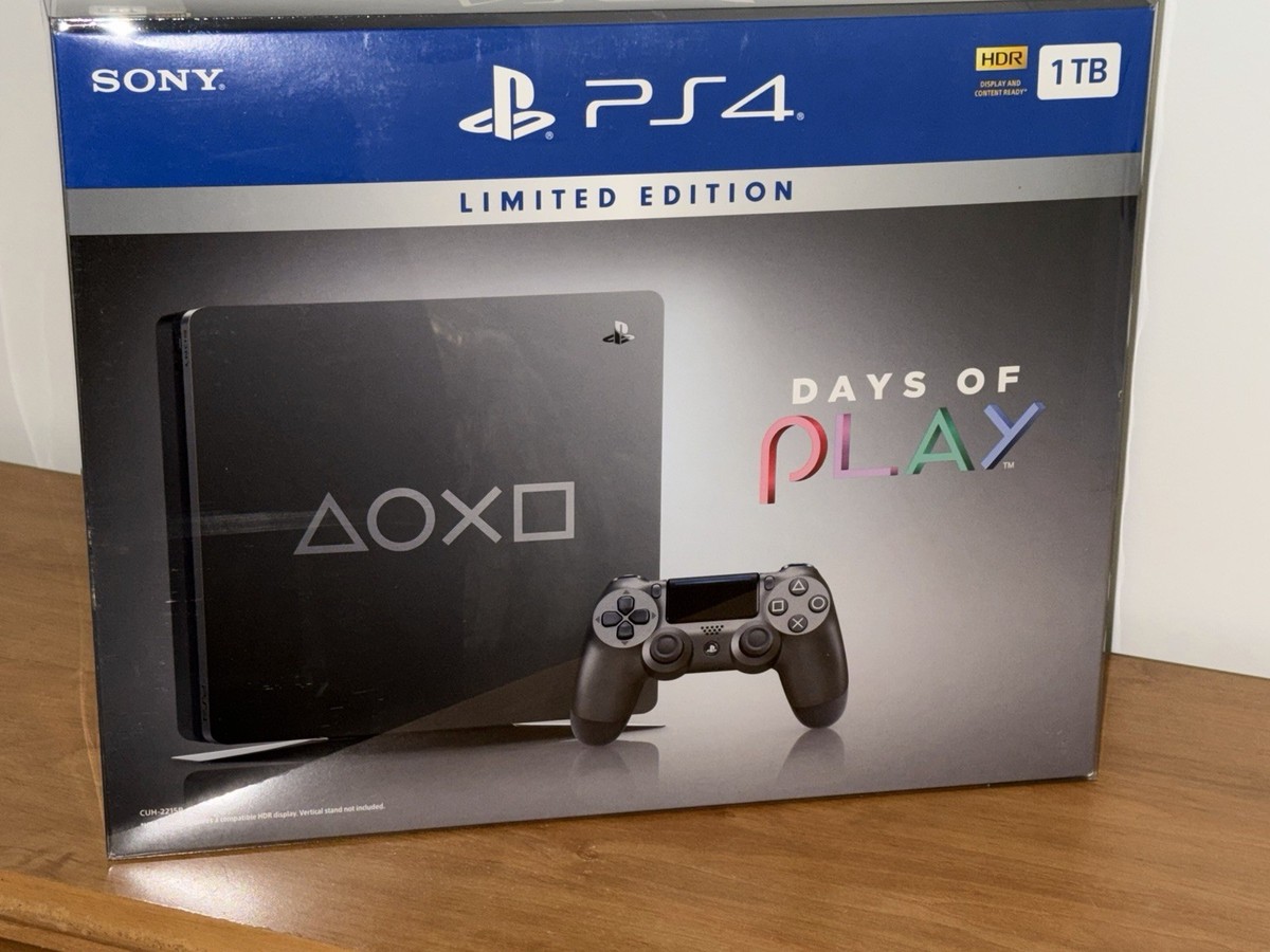 Sony PlayStation 4 Slim Days of Play Limited Edition 1TB Video 