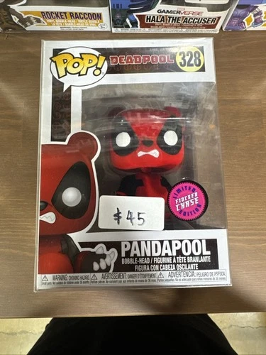 Funko POP! Marvel Deadpool #328 Pandapool Flocked Chase