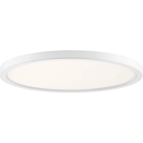 Outskirts - 28W LED Flush Mount-1 Inch Tall and 20 Inch Wide-Brushed Nickel - Picture 12 of 12