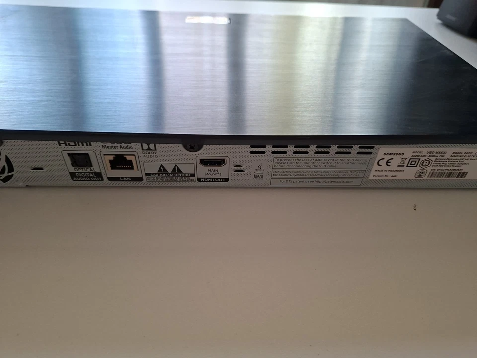 Samsung UBD-M8500 Ultra HD Blu-Ray Player - Schwarz In Ovp #64 - Bild 4 von 4