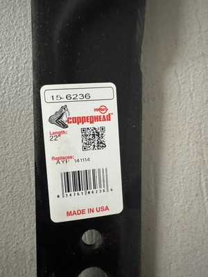 22'' Rotary Mulching Push Mower Lawn Mower Blade AYP 141114 157101 406713