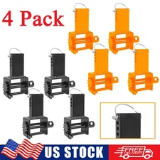 4pack Steel Trailer Stake Pocket Winch Utility 16200 lbs Capacity & 5400 Lbs WLL