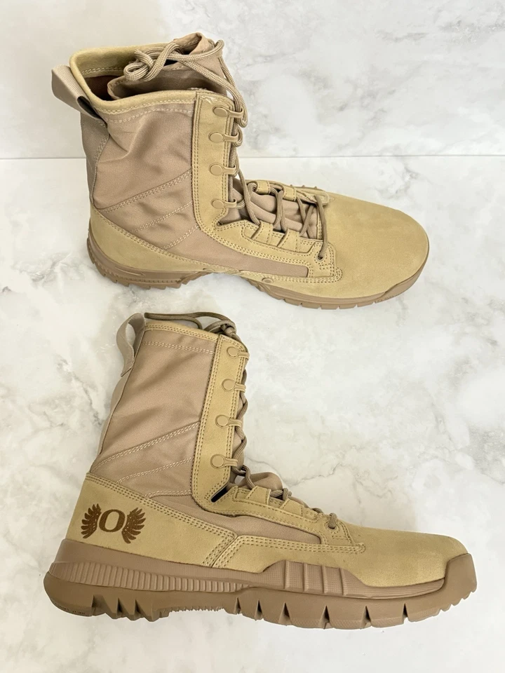 Nike SFB 8" Oregon Ducks Football Tactical Boots Khaki 631371-220 Men's Size 9.5 - Image 3 of 4