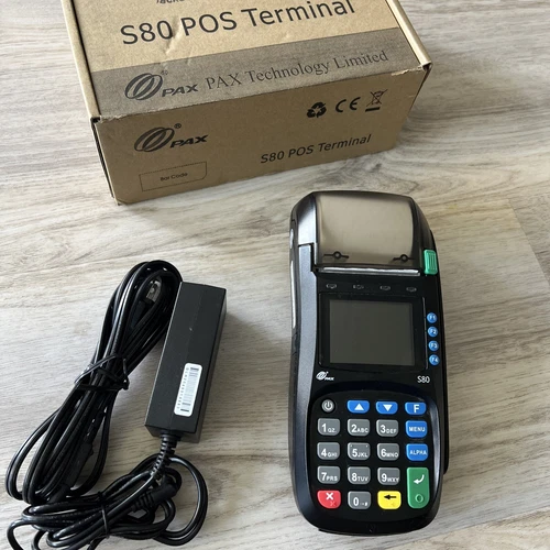 PAX S80 EMV Ready Credit Card Terminal -S80-MOL-364-05EA
