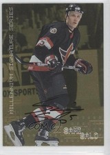 1999-00 ITG Be A Player Millennium Signature Series Gold Sami Salo #174 Auto m5x