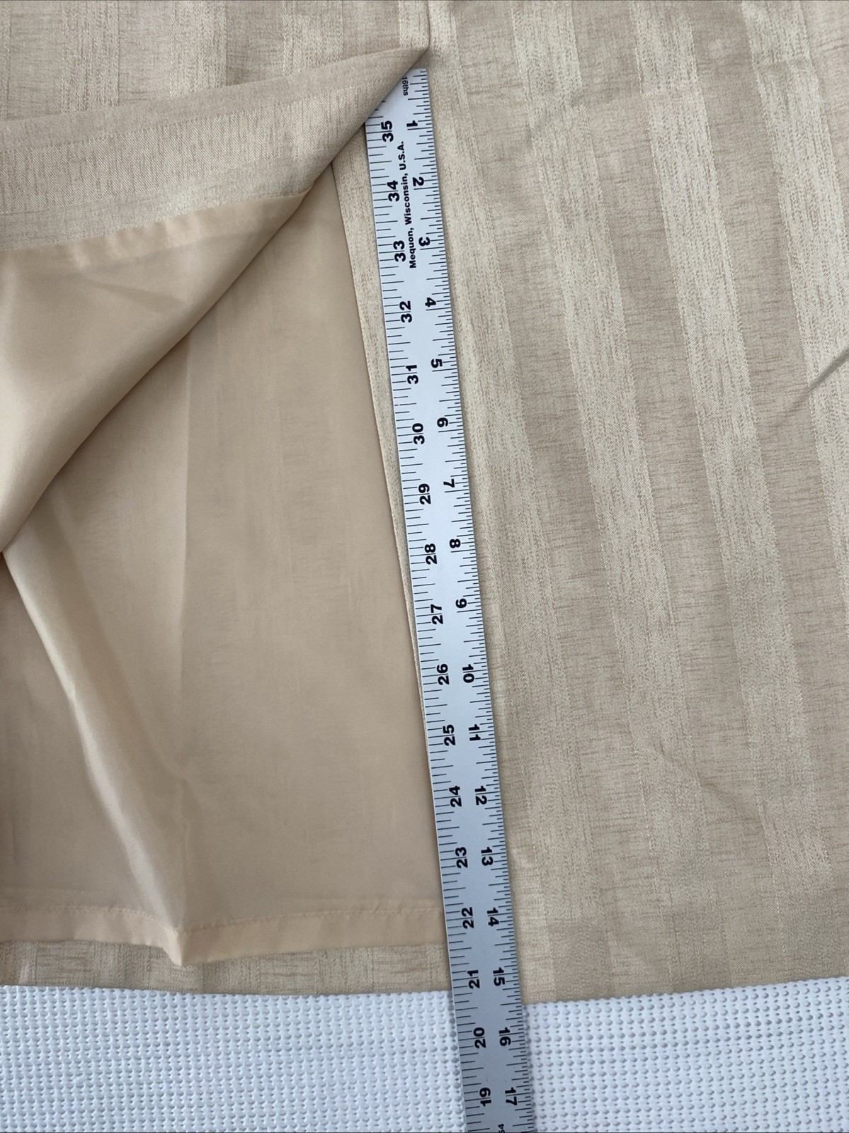 Le Suit Women's Full Suit Blazer Jacket Long Skirt Size 12 Gold Set Dressy