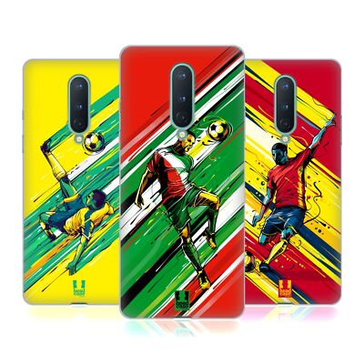 HEAD CASE DESIGNS FOOTBALL MOVE SOFT GEL CASE FOR GOOGLE ONEPLUS PHONES