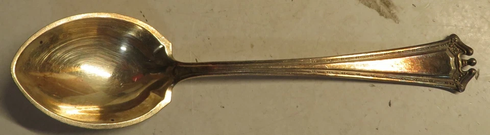 Vintage International 1847 Rogers CONTINENTAL Silverplate 5-7/8" Long Spoon 1914 - Image 2 of 4