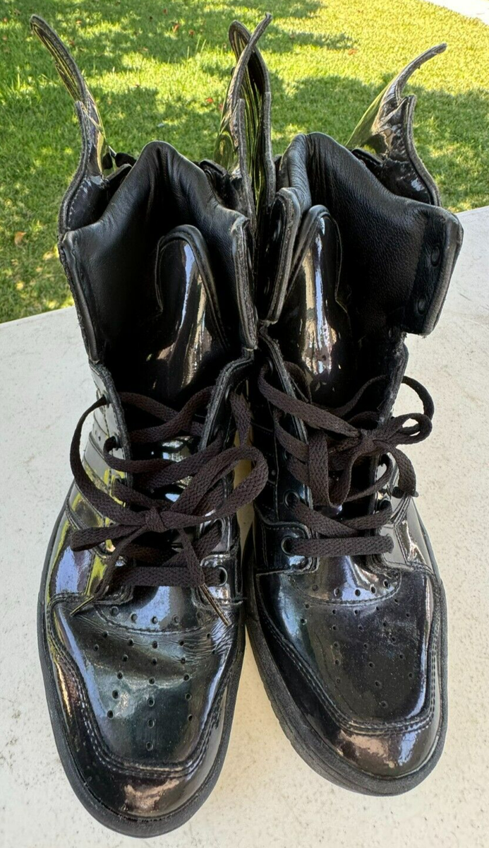 Adidas Jeremy Scott Js Wings 2.0 Q23668 Men's Black Shoes Adidas Jeremy Scott Js Wings 2.0 Q23668 Men's Black Shoes