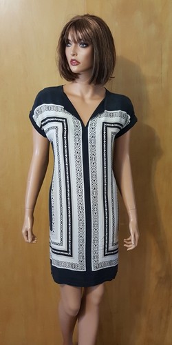 Oversized Silk Shift Dress 