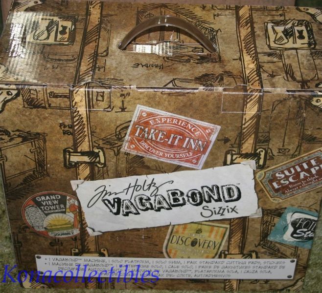 Tim Holtz VAGABOND Die Cutting Machine Used, Complete! 1st Edition eBay