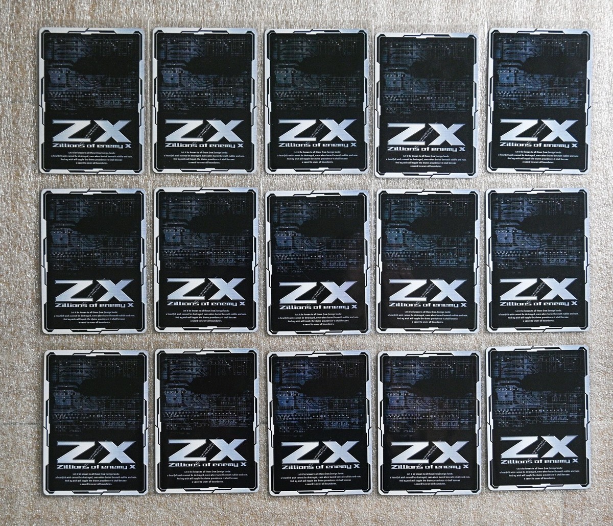 あっぷるてぃ！ Z/X Zillions Of Enemy X Holo Foil SR , R Japanese 98 cards