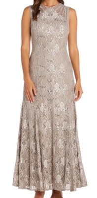 R&M Richards Womens Lace Gown Sequined Party Cocktail Dress BHFO 5008 Size 14 | eBay R&M Richards Womens Lace Gown Sequined Party Cocktail Dress BHFO 5008 Size 14 | eBay