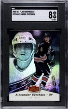 2ND Yr! 06-07 Flair Showcase UPPER LEVEL Card #99 ALEXANDER OVECHKIN SGC NMMT 8