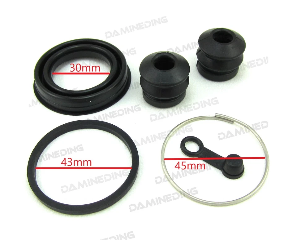 3 X 80-81 CB900C GL1100 Front/Rear Brake Caliper Piston Kit/ Caliper Rebuild Kit - Image 2 of 4