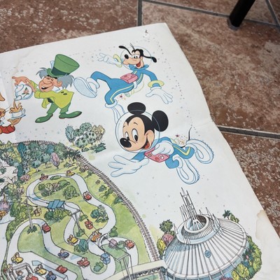 レア・パーク地図『米国ウォルト・ディズニーワールド(1979