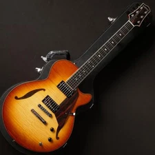 Sadowsky Semi Hollow CMB (Caramel Burst) with hard case electric guitar