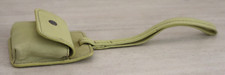 Free People Street Sounds Green Leather Case For Airpods  Earbuds