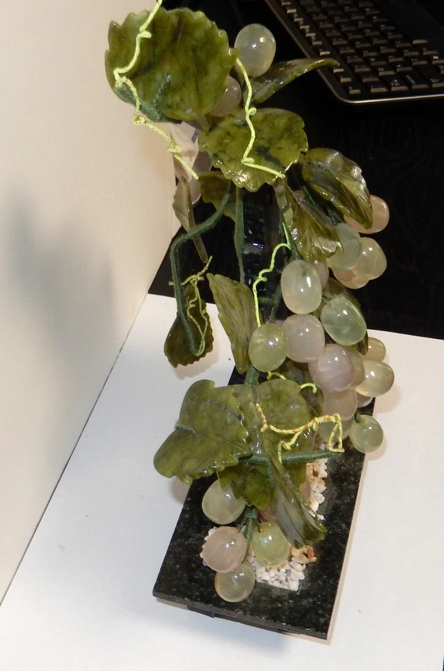 ÁRVORE DE JADE VERDE VIDEIRAS GRANDES COM VASO  - Imagem 3 de 4