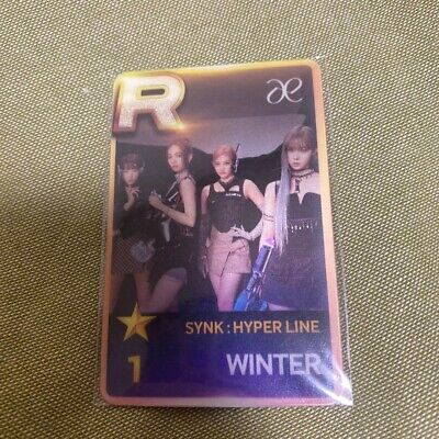 Aespa Winter Super Star Smtown SYNK:HYPER LINE Photo Trading Aespa Winter Super Star Smtown SYNK:HYPER LINE Photo Trading